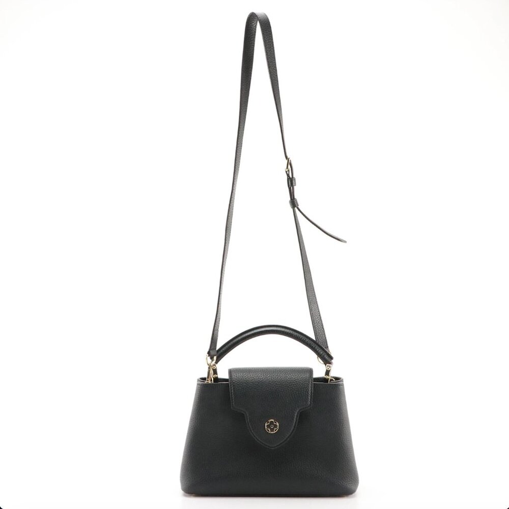 Louis Vuitton Black Taurillon Capucines BB Bag - Picture 2 of 9